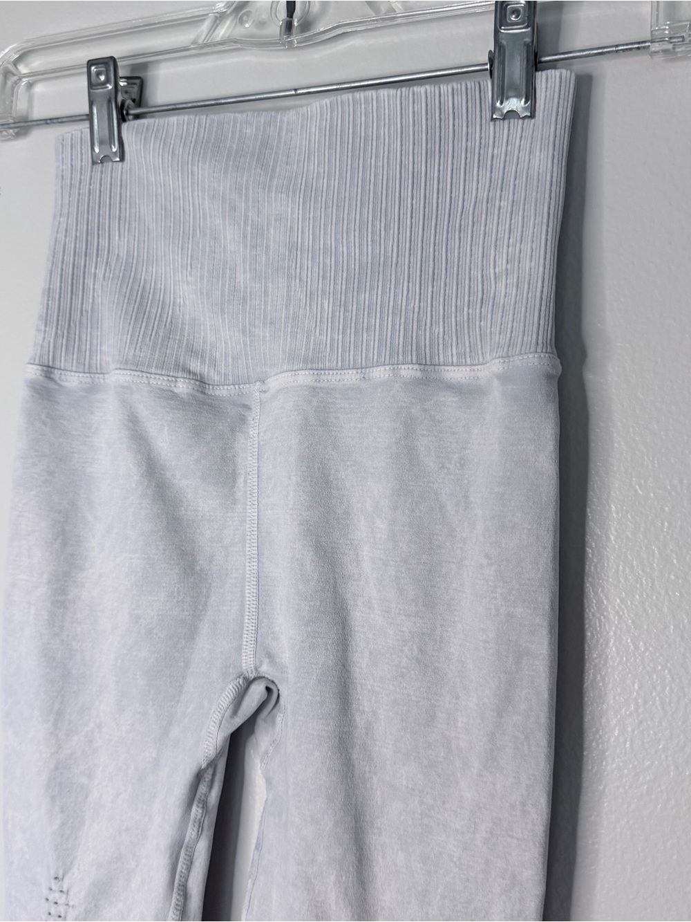 FP Movement by Free People Light Gray High-Waist Leggings - Picture 6 of 7